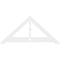 Ekena Millwork Pitch Artisan Architectural Grade PVC Gable Pediment, 72"W x 33"H x 1"P (11/12) GPP072X033X100ART - alternate 4